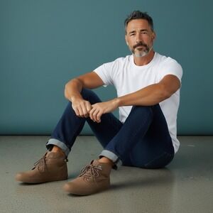 Bangs Men's Zion Sand High‎ Top Sneakers Brown Size 9